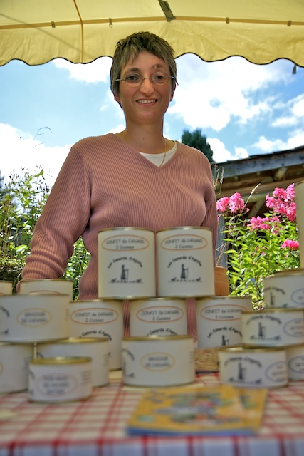 Catherine Farge, productrice de foie gras