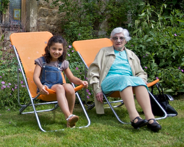 Marcelle, arrière arrière grand mère de Sharlene, 96 & 7 ans-00084