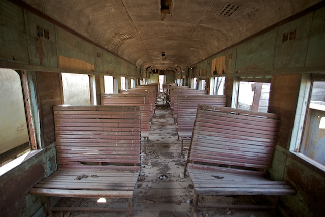 L'intérieur du wagon 00436