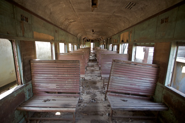 L'intérieur du wagon   00436