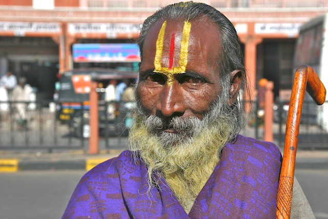 Sadhu à Jaipur 00692