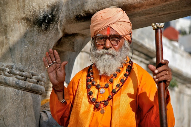 Sadhu à Udaipur  00695