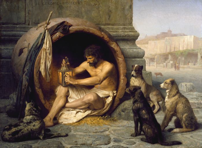 Diogène est un hippie Diogène est un hippie