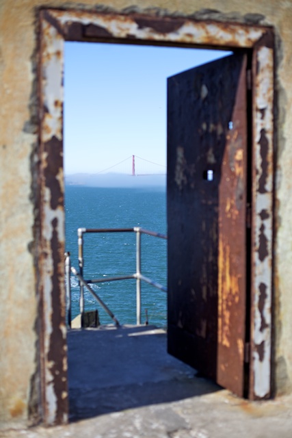 Le Golden Gate, d'Alcatraz